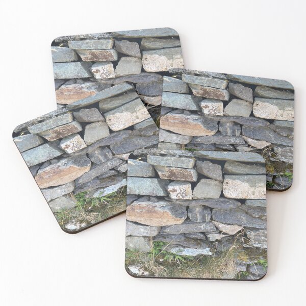 Item preview, Stone and Slate in a Dry Stone Wall designed and sold by Sinemathk.