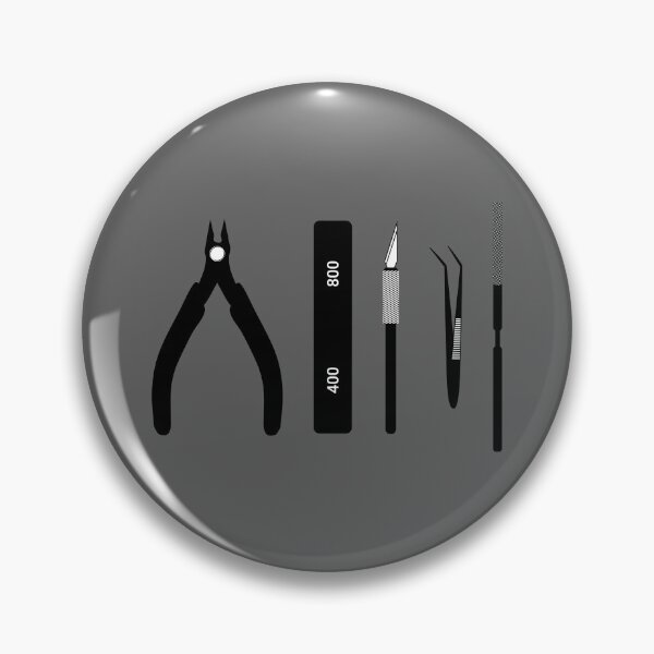 Item preview, Gunpla Model Building Tools - Black and White designed and sold by BRU Design.