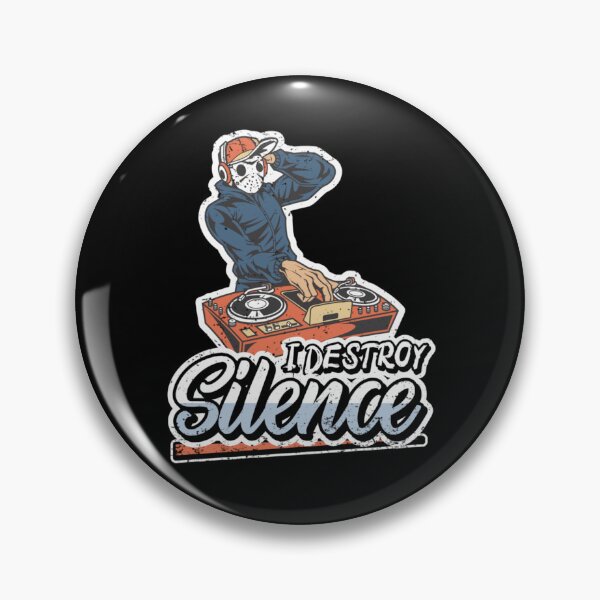 Item preview, Dee Jayne DJ I distroy Silence Funktionsshirt designed and sold by Fabulouslyshirt.