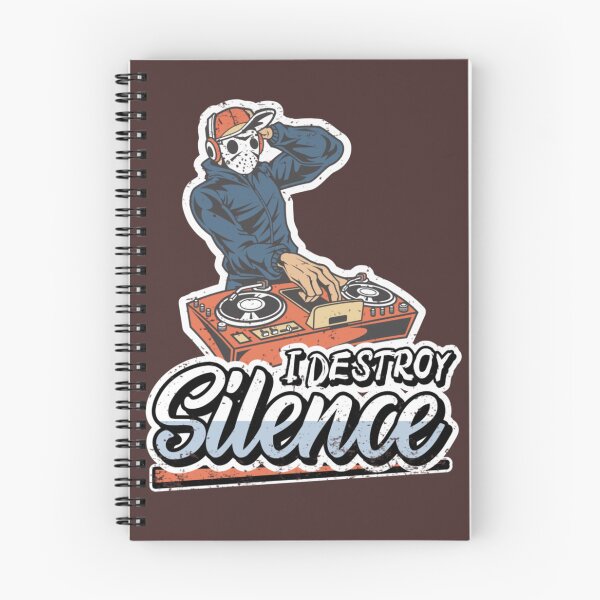 Item preview, Dee Jayne DJ I distroy Silence Funktionsshirt designed and sold by Fabulouslyshirt.