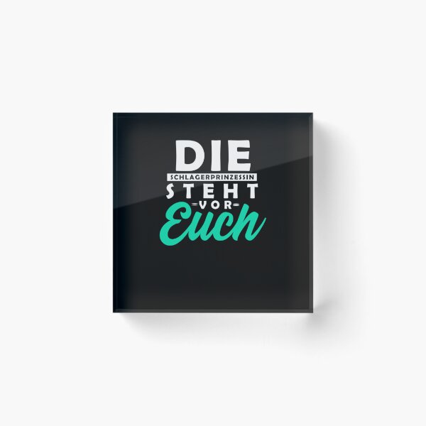 Item preview, Die Schlagerprinzessin steht vor reuch   designed and sold by Fabulouslyshirt.