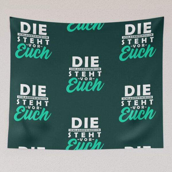 Item preview, Die Schlagerprinzessin steht vor reuch   designed and sold by Fabulouslyshirt.