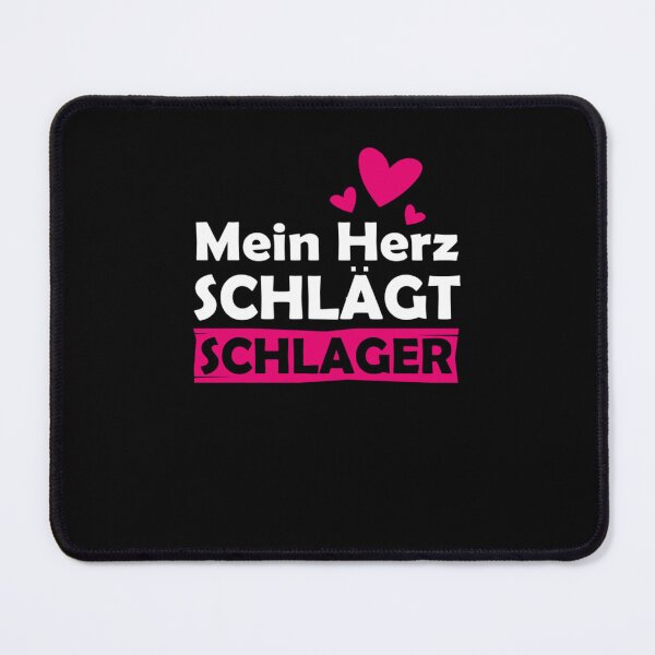 Item preview, Mein Herz schlägt Schlager   designed and sold by Fabulouslyshirt.