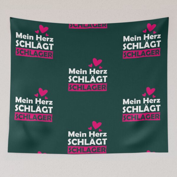 Item preview, Mein Herz schlägt Schlager   designed and sold by Fabulouslyshirt.