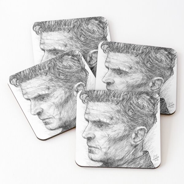 Item preview, LUDWIG WITTGENSTEIN pencil portrait .1 designed and sold by lautir.