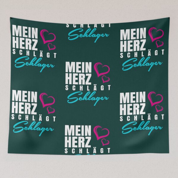 Item preview, Schlager - Mein Herz schlägt Schlager   designed and sold by Fabulouslyshirt.