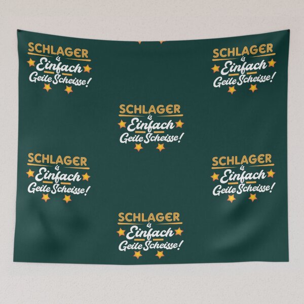 Item preview, Schlager is einfach geile Scheisse   designed and sold by Fabulouslyshirt.