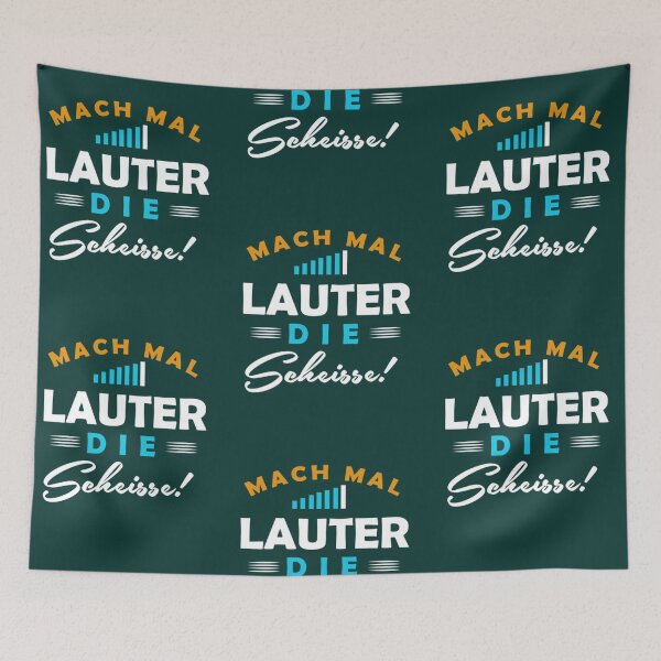 Item preview, Schlager mach mal lauter die Scheiße   designed and sold by Fabulouslyshirt.