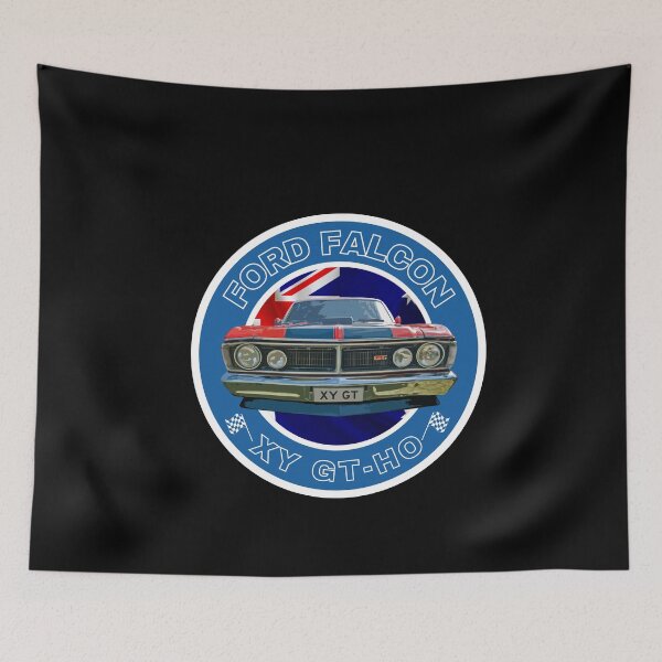 Item preview, Ford Falcon XY GT-HO Aussie Flag designed and sold by radestilo.