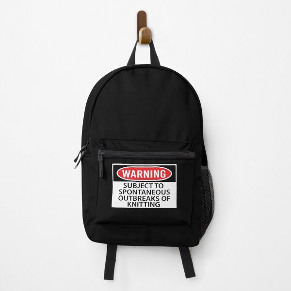 Item preview, warning: subject to spontaneous outbreaks of knitting designed and sold by jojosign.