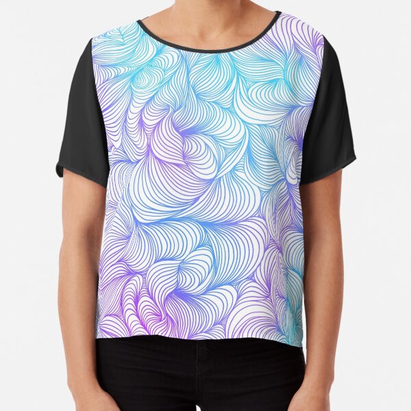 Pink And Purple T Shirts Redbubble - coral blue number two shirt blue swoosh hair roblox