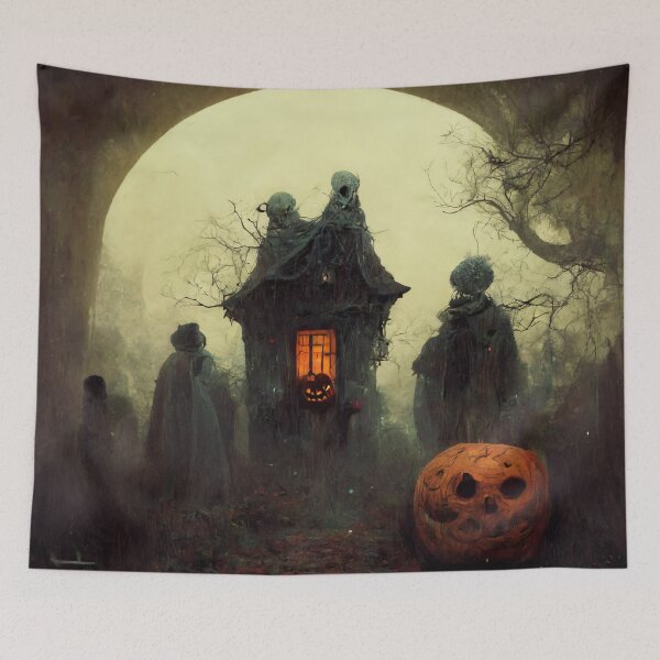 Item preview, Happy Halloween designed and sold by flowinglobe.