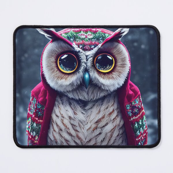 Item preview, Cute christmas owl designed and sold by art8085.
