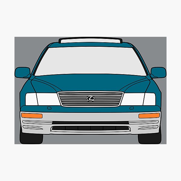 Item preview, Lexus LS400 XF20 1994-1997 turquoise silver color designed and sold by EdimDesign.