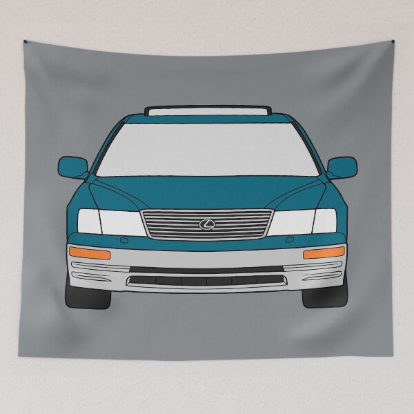 Item preview, Lexus LS400 XF20 1994-1997 turquoise silver color designed and sold by EdimDesign.
