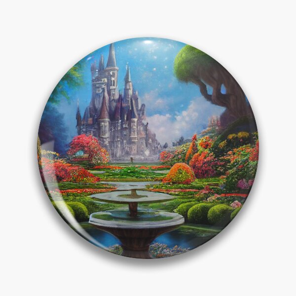 Item preview, Magic Kingdom, Fantasy Castle, Fantasy World Painting designed and sold by SunDoor Art.