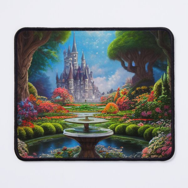 Item preview, Magic Kingdom, Fantasy Castle, Fantasy World Painting designed and sold by SunDoor Art.