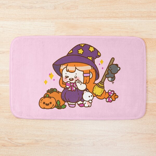 Item preview, Cute Chibi Witch Halloween Character designed and sold by satchisatchi.