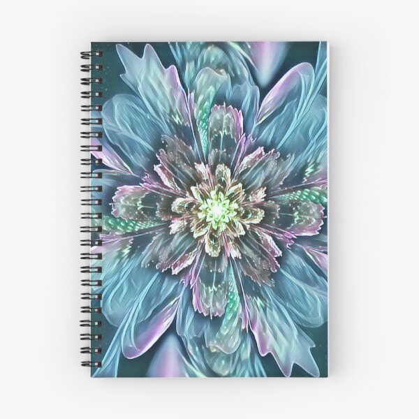 Aperçu de l'œuvre FLEUR FRACTALE créée et vendue par KatisDesign.