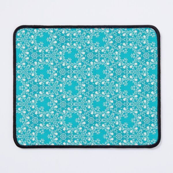 Item preview, turquoise flowers designed and sold by ritusdesigns.