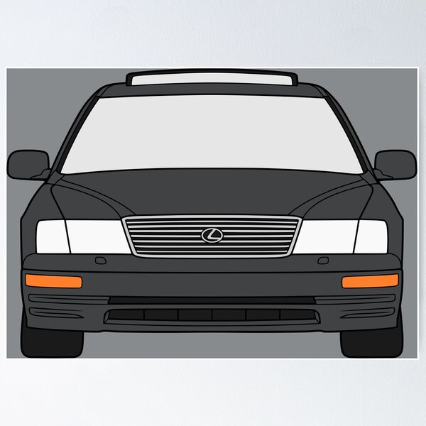 Item preview, Lexus LS400 XF20 1994-1997 flint gray color designed and sold by EdimDesign.