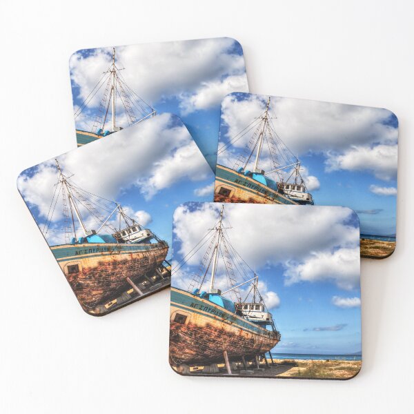 Item preview, Greek Ship Seen Better Days designed and sold by Paul Thompson Photography.