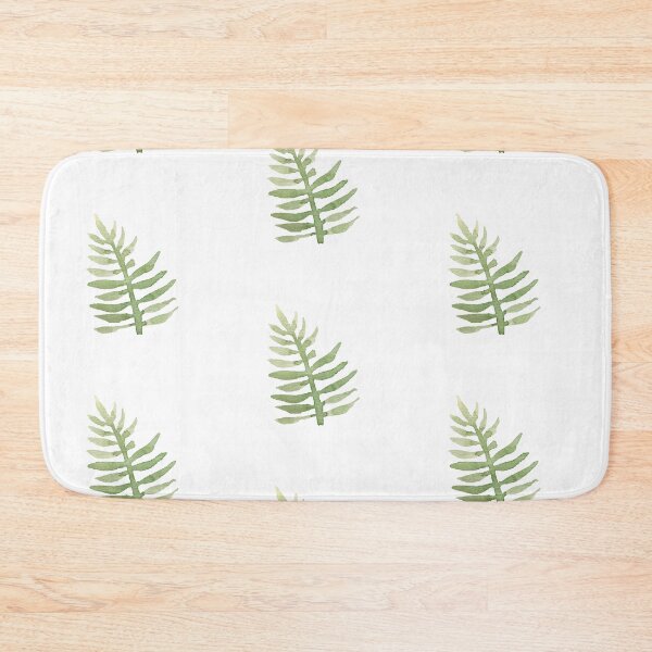 Item preview, Green branch leave seamless pattern watercolor illustration designed and sold by Yana Mustafina | Boho Soulful Designs.