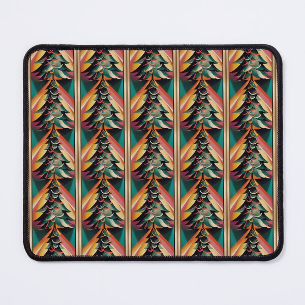 Item preview, Art Deco Vintage Christmas Tree Pattern designed and sold by DesArtStudio.