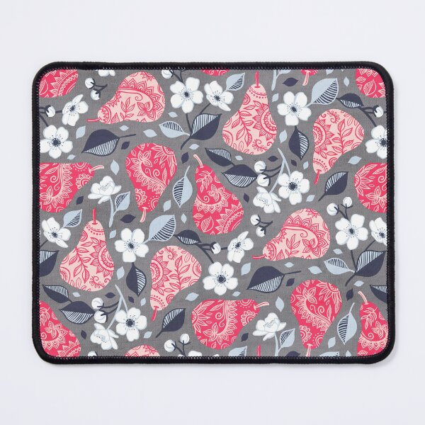 Item preview, Pretty Pears in Textured Grey and Pink  designed and sold by micklyn.
