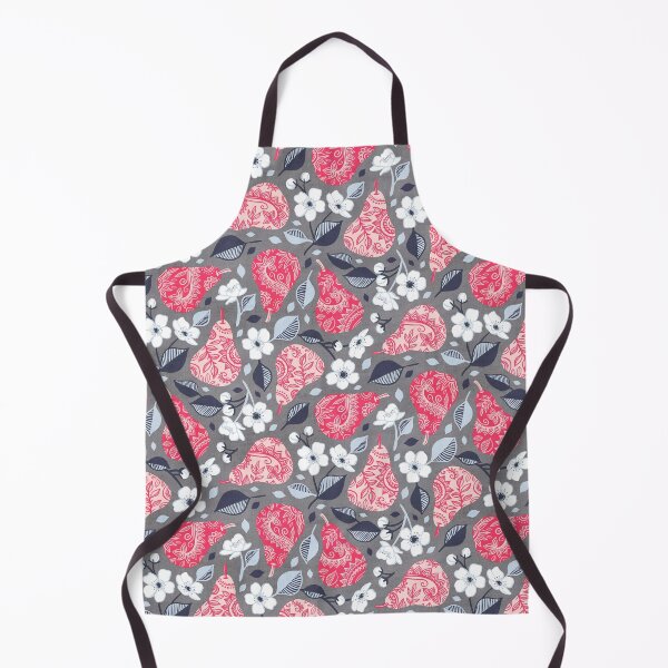 Item preview, Pretty Pears in Textured Grey and Pink  designed and sold by micklyn.