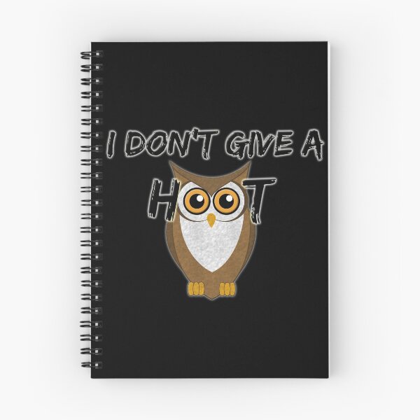 Item preview, Owl "I Don't Give A Hoot" designed and sold by gorff.