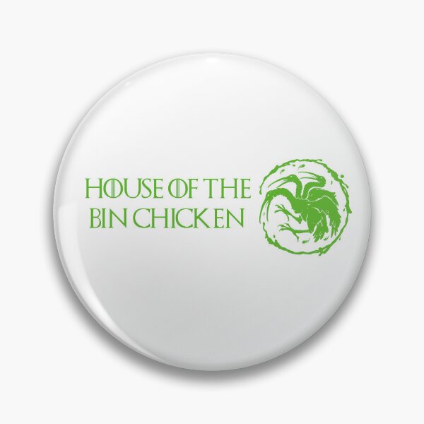 Item preview, House of the Bin Chicken Green designed and sold by LukeRosenberg.