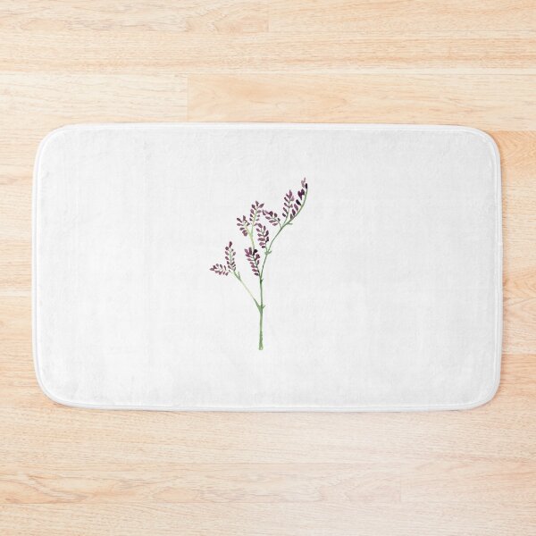 Item preview, Green violet branch leave watercolor illustration single object designed and sold by Yana Mustafina | Boho Soulful Designs.