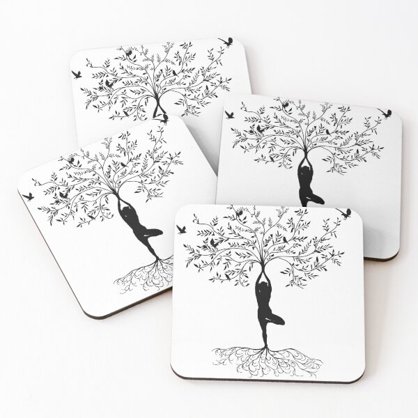 Item preview, YOGA TREE POSE, VRIKSASANA, TREE ASANA designed and sold by Danicus666.
