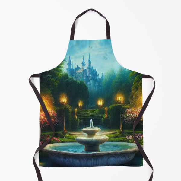 Item preview, Magic Fountain, Night Castle, Fantasy Kingdom designed and sold by SunDoor Art.