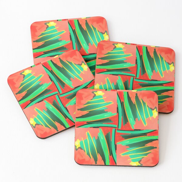 Item preview, Painted Christmas Tree Pattern designed and sold by DesArtStudio.