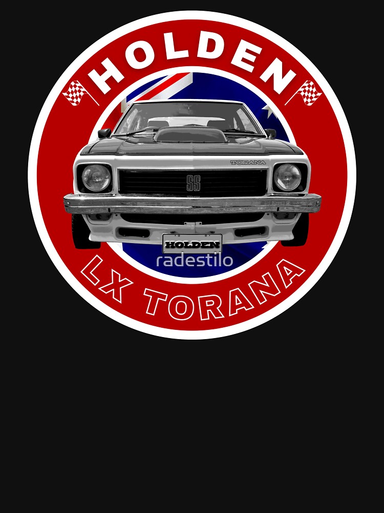 Thumbnail 7 of 7, Essential T-Shirt, Holden LX Torana Aussie Flag designed and sold by radestilo.
