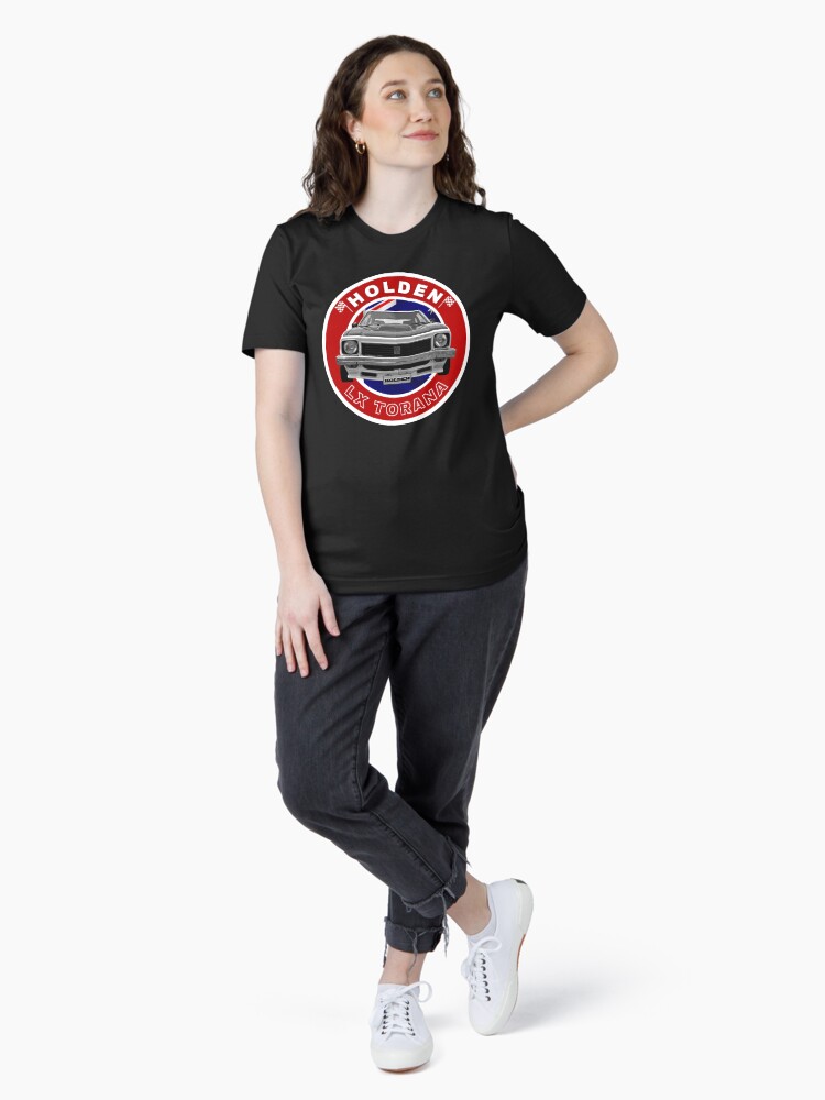 Thumbnail 4 of 7, Essential T-Shirt, Holden LX Torana Aussie Flag designed and sold by radestilo.