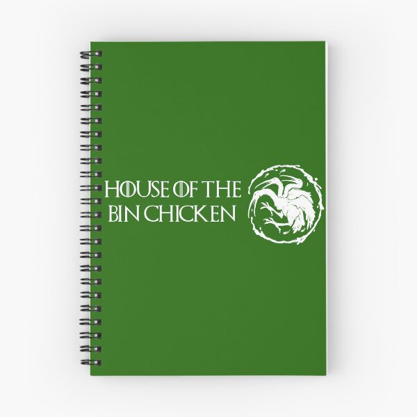 Item preview, House of the Bin Chicken White designed and sold by LukeRosenberg.