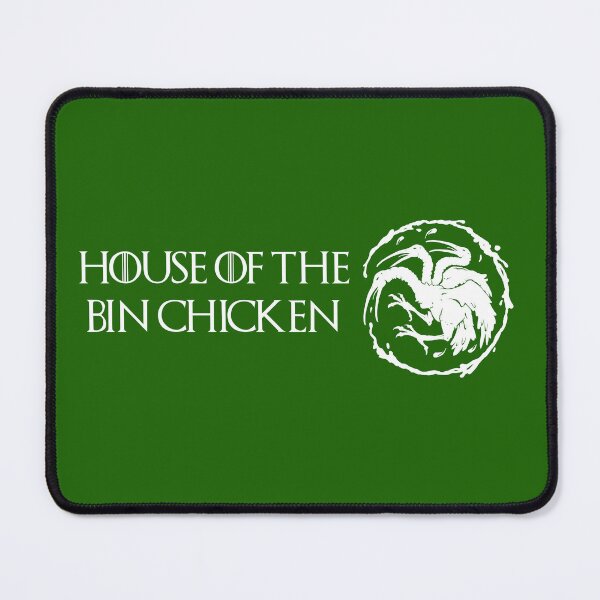 Item preview, House of the Bin Chicken White designed and sold by LukeRosenberg.