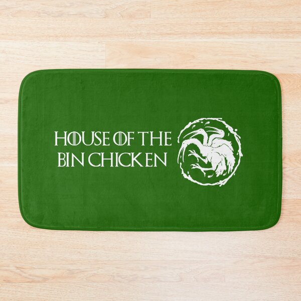 Item preview, House of the Bin Chicken White designed and sold by LukeRosenberg.