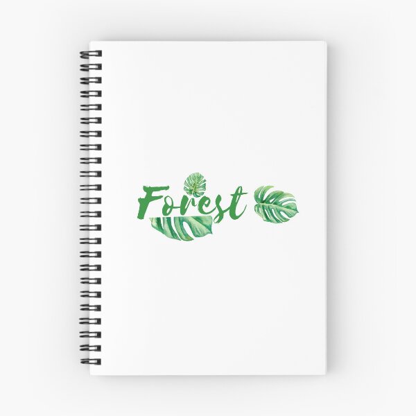 Item preview, The words "forest" and "leaves" designed and sold by Whimsy Works.