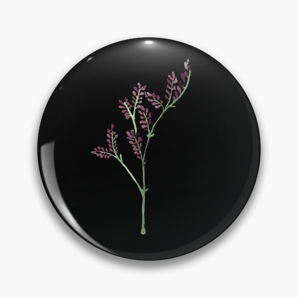 Item preview, Green violet leave watercolor illustration on black background  designed and sold by Yana Mustafina | Boho Soulful Designs.