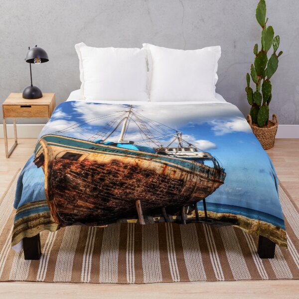Item preview, Greek Ship Seen Better Days designed and sold by Paul Thompson Photography.