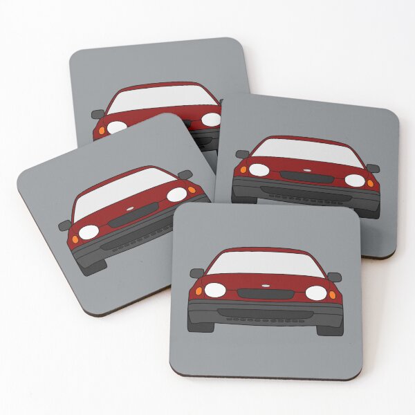 Item preview, T0yota Corolla E110 frog bordeaux color designed and sold by EdimDesign.