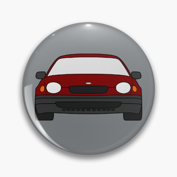 Item preview, T0yota Corolla E110 frog bordeaux color designed and sold by EdimDesign.