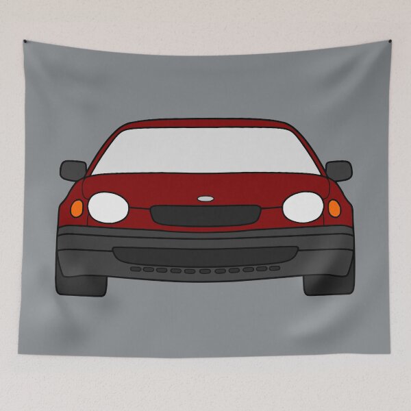 Item preview, T0yota Corolla E110 frog bordeaux color designed and sold by EdimDesign.