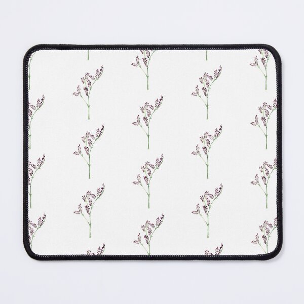 Item preview, Green violet leave seamless pattern watercolor illustration designed and sold by Yana Mustafina | Boho Soulful Designs.