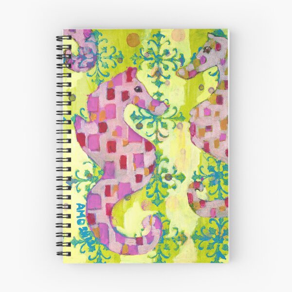 Item preview, Pink Seahorses designed and sold by AMOpainting.