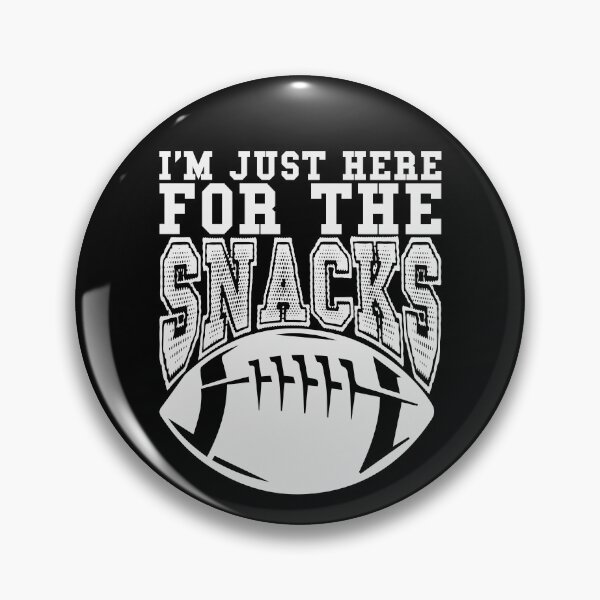 Item preview, I'm Just Here For The Snacks Funny Fantasy Football Gear designed and sold by DynamicDesign.